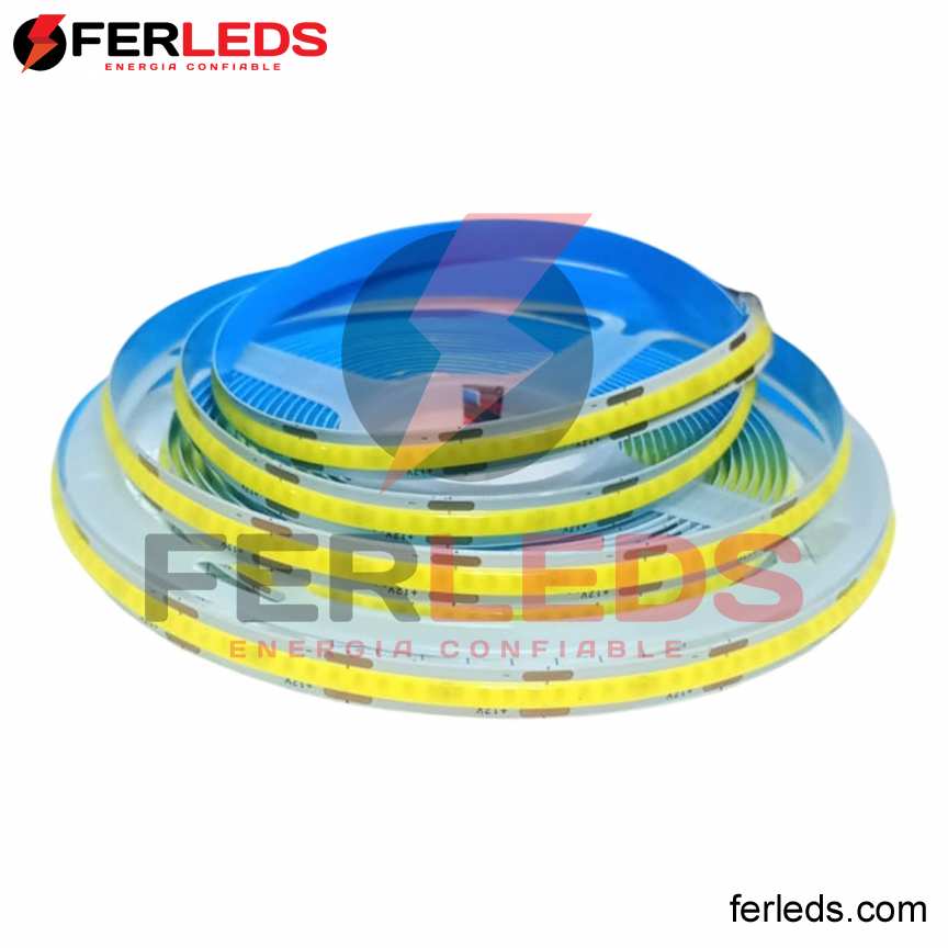 CINTA LED COB BLANCA - 6000K - 12V - 320L/M