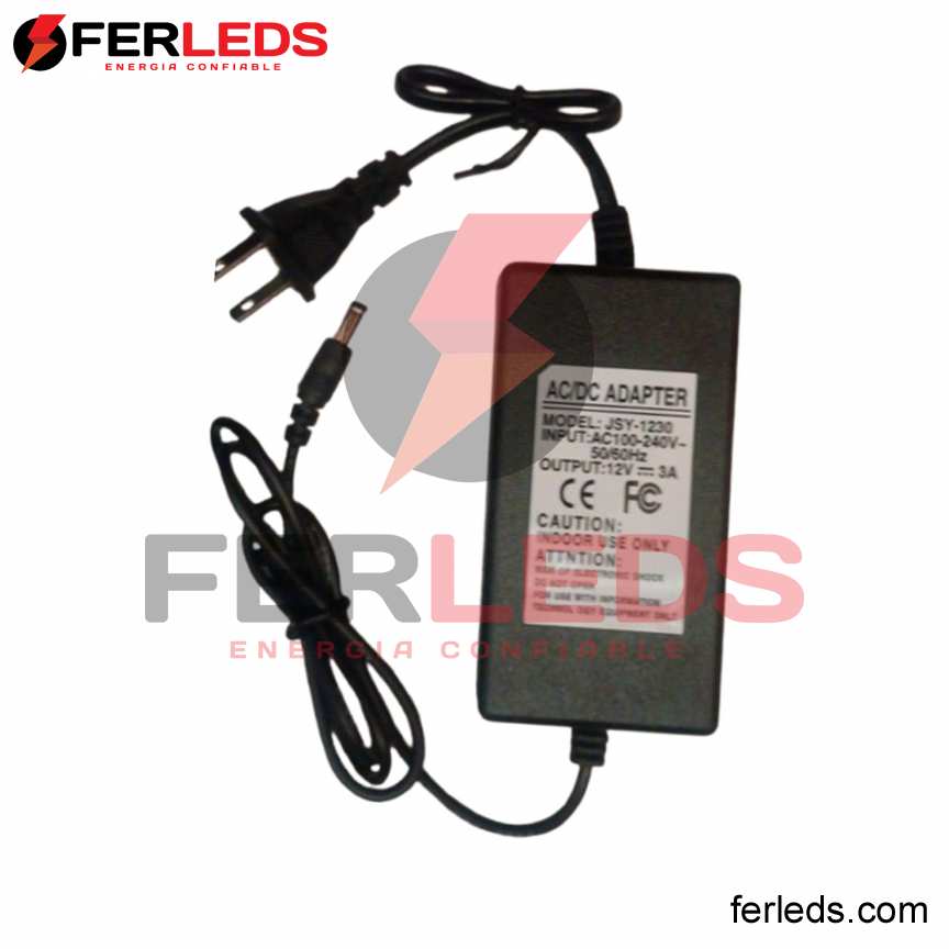 FERLEDS - TRANSFORMADOR PVC - 3A- 12V