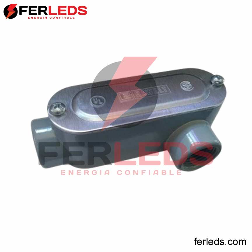 AMERICAN ELECTRIC - CAJA CONDULET TIPO LL 2 1/2  LIQUID TIGHT UL -FERLEDS