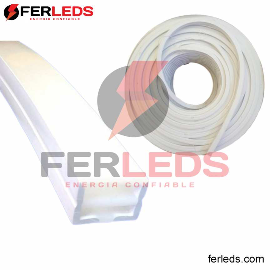 FERLEDS - PERFIL FLEXIBLE PARA WALL PANEL 20 x 14 mm