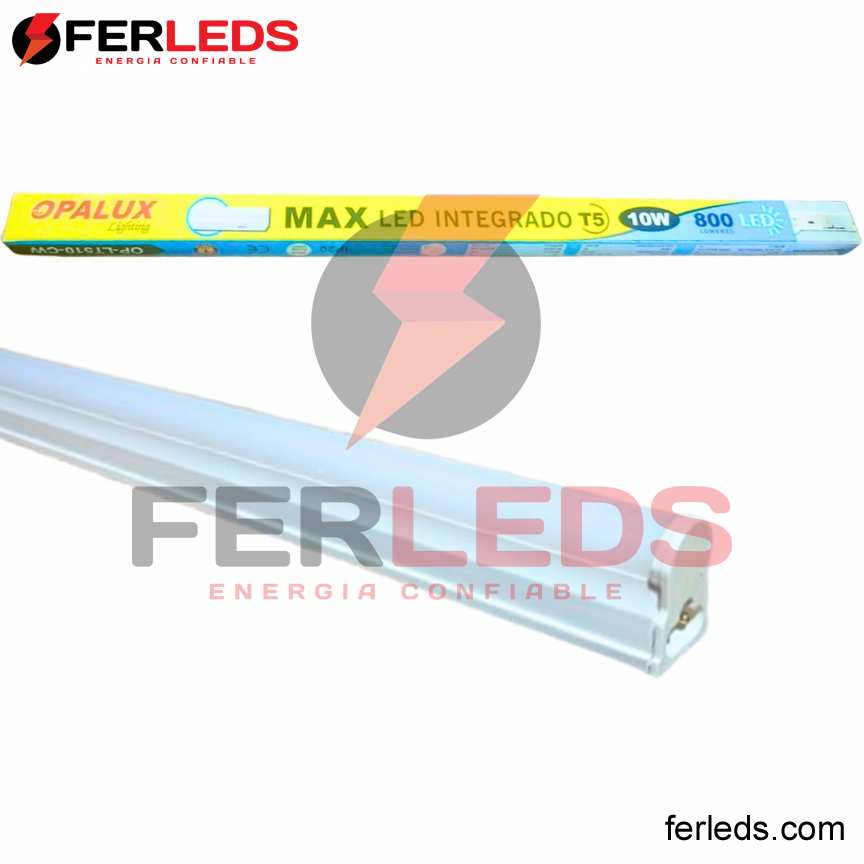 FERLEDS. OPALUX MAX LED INTEGRADO T5 - LUZ BLANCA - 10W - 90CM