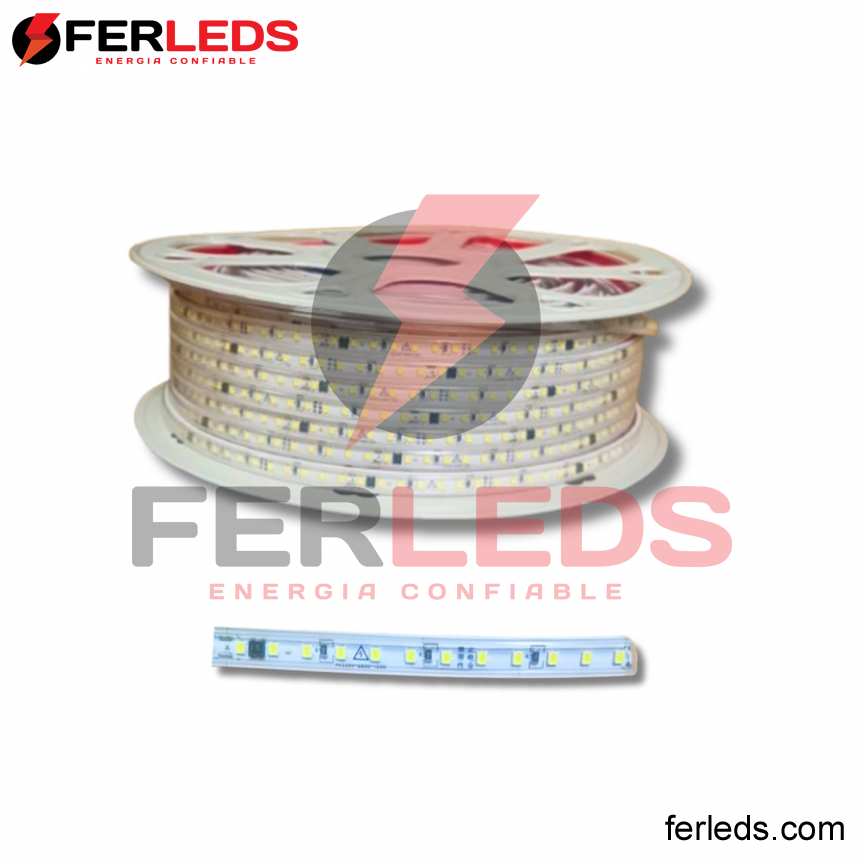 FERLEDS.  CINTA LED PLEGABLE LUZ BLANCA 220V - 120L/M - 100 MTS
