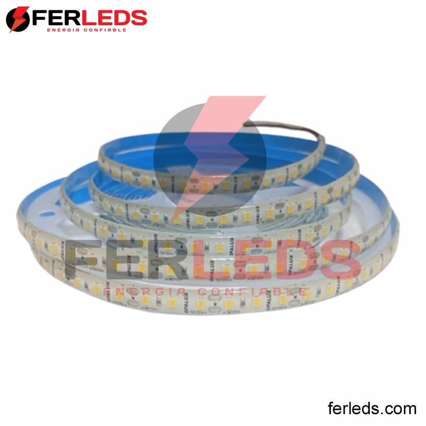 OPALUX CINTA LED CON SILICONA 7000K - 2835(120) - 12V (BLANCO)