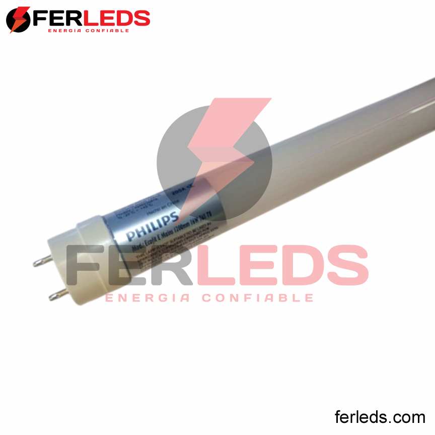 Ferleds. Philips Tubo LED Ecofit T8 16W de 120cm - Luz Fría 6500K