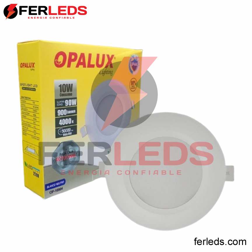 OPALUX SPOTLIGHT LED 10W-4000K-BLANCO NEUTRO