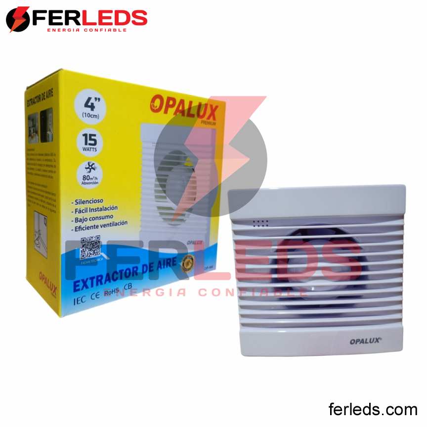 OPALUX EXTRACTOR DE AIRE 4P - 10CM